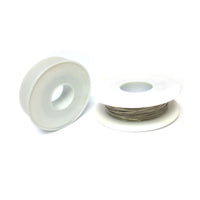 Orthodontic Silver Solder can be used to braze gold, silver or stainless steel.